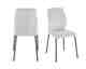 SalesFever »Freddie« Stuhl 2er-Set hellgrau