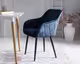 SalesFever »Freja« Armlehnstuhl Samt blau