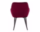 SalesFever »Freja« Armlehnstuhl Samt rot