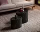 SalesFever »Harley« Couchtisch 2er-Set schwarz