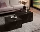 SalesFever »Harlow« Couchtisch 2er-Set Marmoroptik schwarz