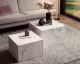 SalesFever »Harlow« Couchtisch 2er-Set Marmoroptik weiß