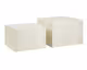SalesFever »Harlow« Couchtisch 2er-Set Travertinoptik