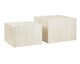 SalesFever »Harlow« Couchtisch 2er-Set Travertinoptik