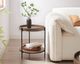 SalesFever »Ivy« Beistelltisch walnuss
