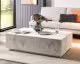 SalesFever »Jacey« Couchtisch Marmoroptik weiß