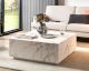 SalesFever »Jaxon« Couchtisch Marmoroptik weiß