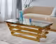SalesFever »Kaida« Couchtisch gold