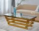 SalesFever »Kaida« Couchtisch gold