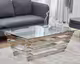 SalesFever »Kaida« Couchtisch silber