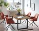 SalesFever »Layne-Sheffield« Esszimmergruppe Akazie cognac