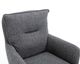 SalesFever »Linus« Armlehnstuhl mit Drehfunktion anthrazit