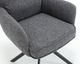 SalesFever »Linus« Armlehnstuhl mit Drehfunktion anthrazit