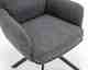 SalesFever »Linus« Armlehnstuhl mit Drehfunktion anthrazit