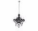 SalesFever »Luxe« Kronleuchter 9-flammig schwarz