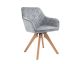 SalesFever »Mercur« Armlehnstuhl grau