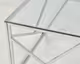 SalesFever »Orion« Couchtisch silber