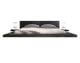 SalesFever »Pearl« Polsterbett schwarz mit LED