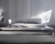 SalesFever »Pearl« Polsterbett weiß mit LED