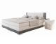 SalesFever »Seattle« Boxspringbett weiß/grau