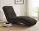 SalesFever »Sento« Chaiselongue Cordstoff schwarz