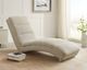 SalesFever »Sento« Chaiselongue Strukturstoff beige