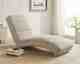 SalesFever »Sento« Chaiselongue Strukturstoff beige