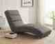 SalesFever »Sento« Chaiselongue Strukturstoff grau