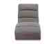 SalesFever »Sento« Chaiselongue Strukturstoff grau