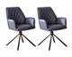 SalesFever »Sheffield« Drehstuhl 2er-Set grau