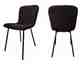 SalesFever »Tom« Stuhl 4er-Set schwarz
