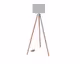 SalesFever »Tripod« Stehleuchte kupfer/weiß
