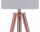 SalesFever »Tripod« Stehleuchte kupfer/weiß