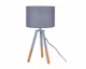 SalesFever »Tripod« Tischleuchte grau/natur
