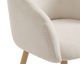 SalesFever »Tuva« Armlehnstuhl 2er Set beige