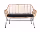 SalesFever »Ubaldo« Sitzbank Rattan