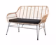 SalesFever »Ubaldo« Sitzbank Rattan