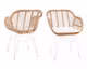 SalesFever »Ulani« Armlehnstuhl Rattan 2er-Set