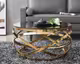 SalesFever »Vela« Couchtisch gold