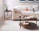 SalesFever »Vionelle« Couchtisch 2er Set Walnuss