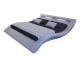 SalesFever »Wave« Polsterbett weiß mit LED