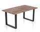 SalesFever »Wilson-Cristobal« Esszimmergruppe Akazie natur/schwarz beige