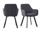 SalesFever »Wilson-Cristobal« Esszimmergruppe Akazie natur/schwarz grau