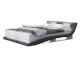 Salesfever »Metropolitan« Boxspringbett weiß/grau