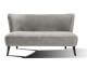 Salesfever »Velvet« Retro Sofa 2-Sitzer