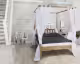 Schwarzwald Massivholz »Karoline« Himmelbett