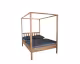 Schwarzwald Massivholz »Karoline« Himmelbett