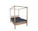 Schwarzwald Massivholz »Karoline« Himmelbett