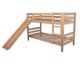 Schwarzwald Massivholz »Liam« Etagenbett Buche inkl. Rutsche