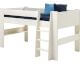 Steens For Kids 613/614 Hochbett Massiv 50 Weiss Artikelbild 1